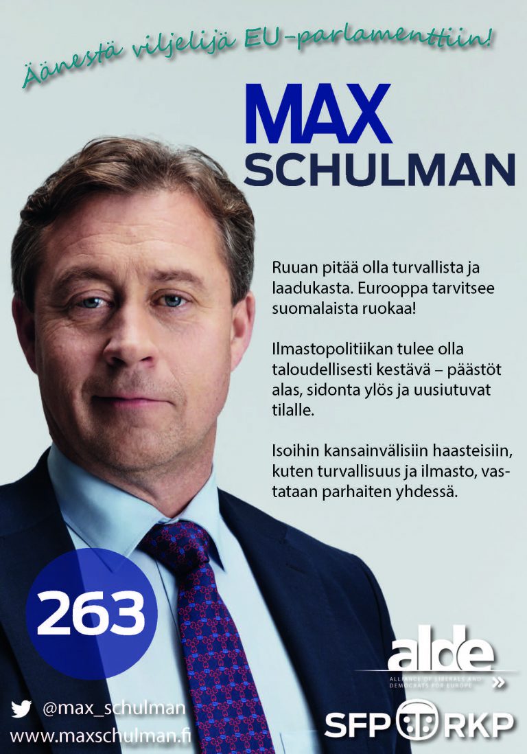 Äänestä viljelijä Euroopan parlamenttiin