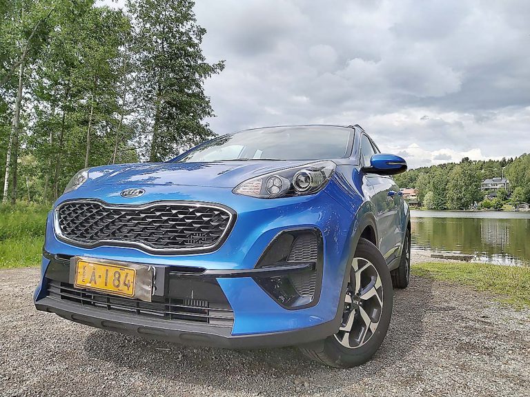 Kia Sportage on hauska auto