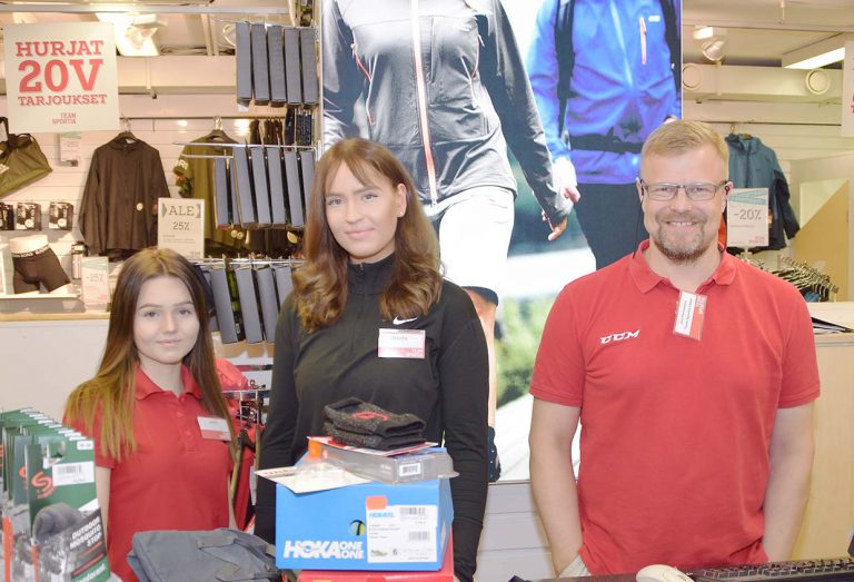 Kaksikymmentä vuotta urheiluvälinekauppaa