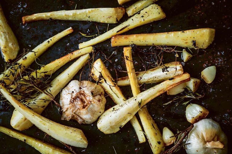 Paahdetut palsternakat