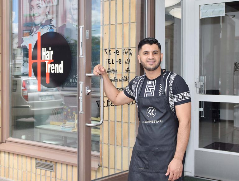 Kurdistanista Espoon kautta Lohjalle yrittäjäksi