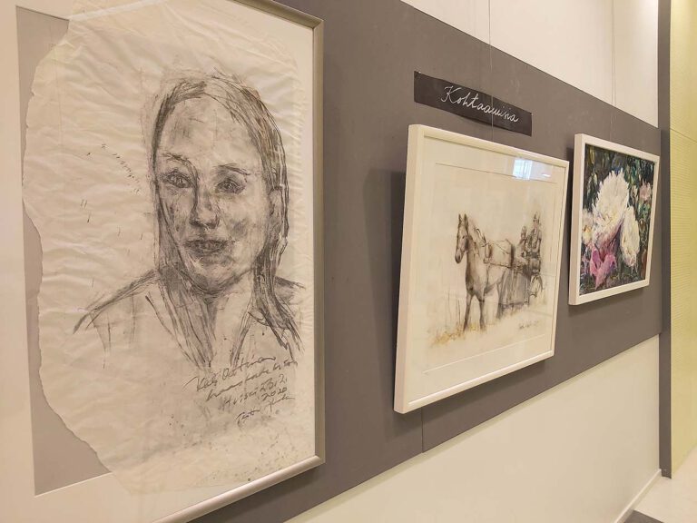 Kohtaamisia kirjastossa