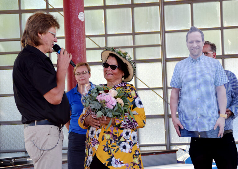 Tämän vuoden Lauriksi Seija Virolainen