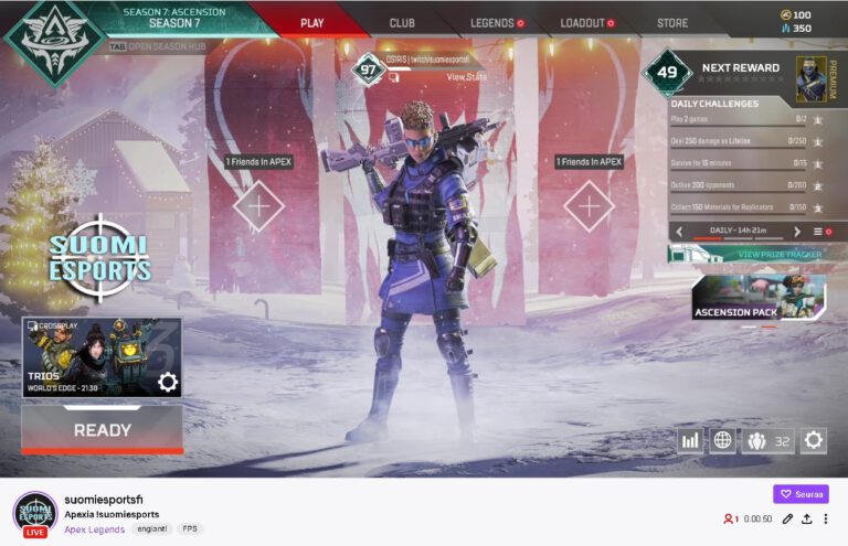 Uusi lohjalaishelsinkiläinen startup e-urheilulle