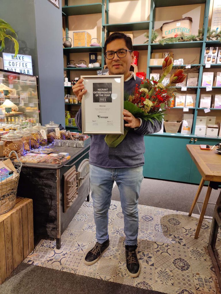 Ivan Ore on Vuoden maahan muuttanut yrittäjä 2021