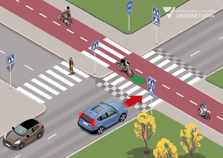 Väistämismerkkituntemuksessa parantamisen varaa