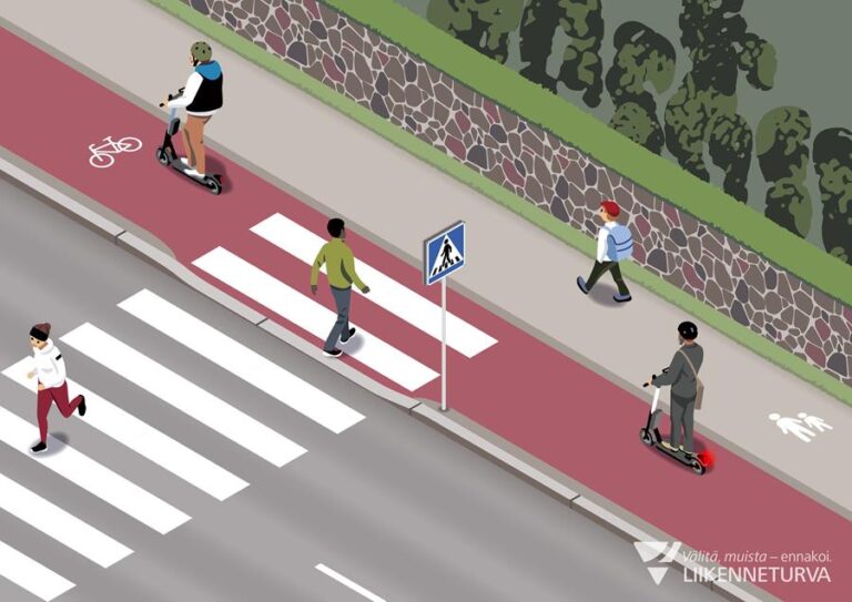 Sähköpotkulautailun säännöt tunnetaan huonosti