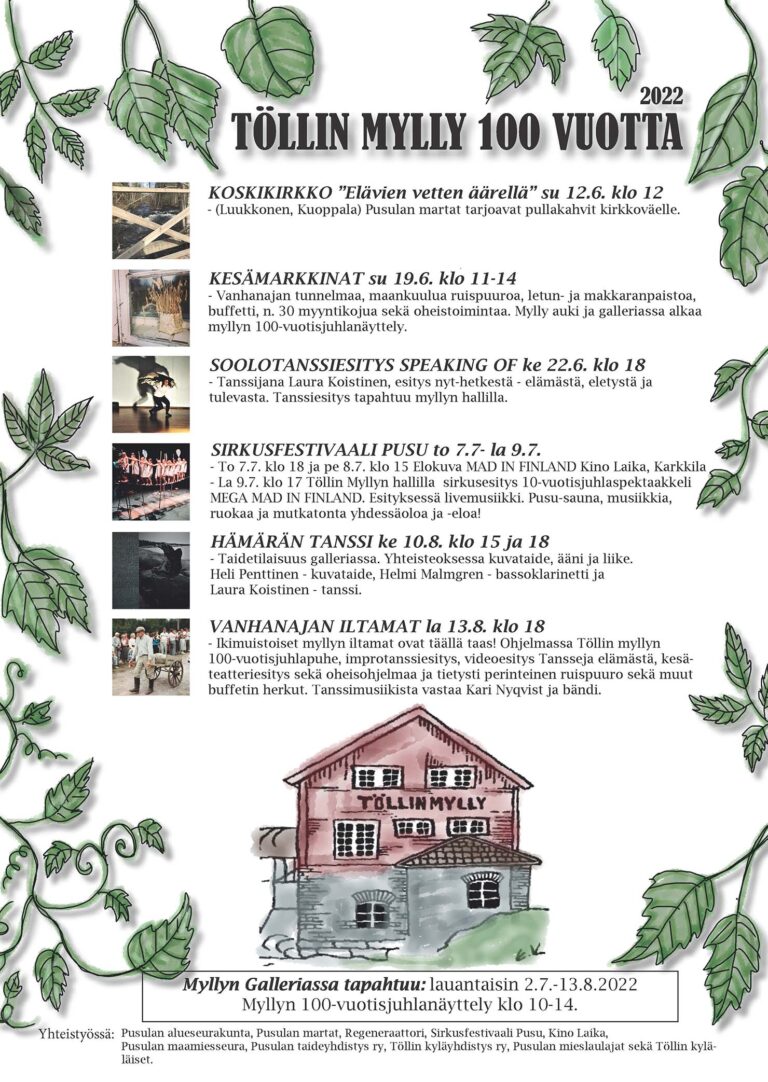 Pusulassa melkoinen kulttuurikesä