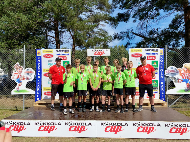 FC Länsi-Uusimaa ry:n juniorit menestyivät hienosti Kokkola Cupissa