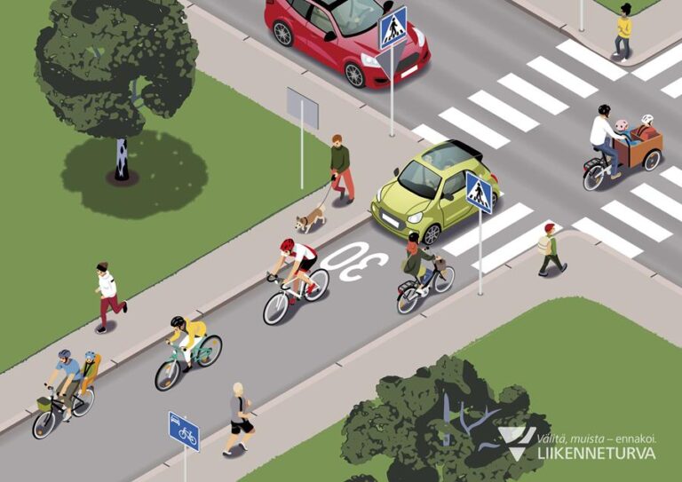 Osaatko ajaa pyöräkadulla? Pyöräilyyn liittyvät säännöt monelle epäselviä