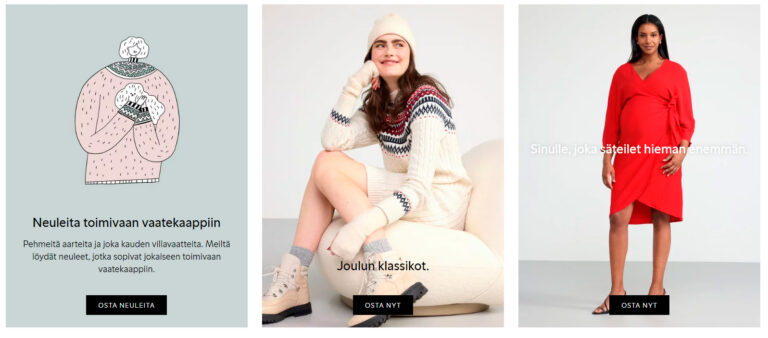 Lindexin verkkokaupasta pukin konttiin – tai sitten ihan muuten vain itselle