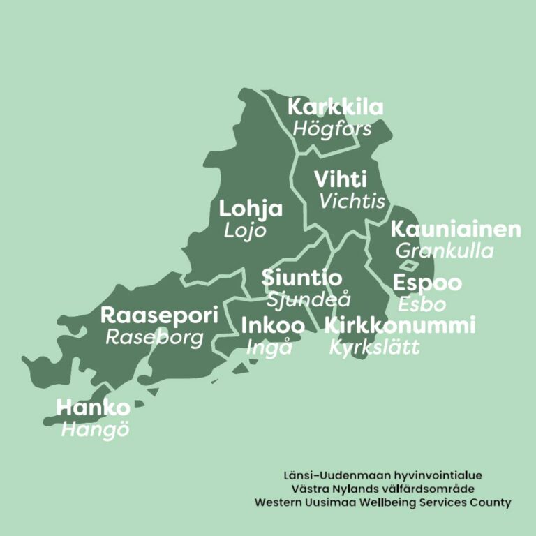 Länsi-Uudenmaan hyvinvointialue aloitti – mitä sinun pitää muistaa tehdä