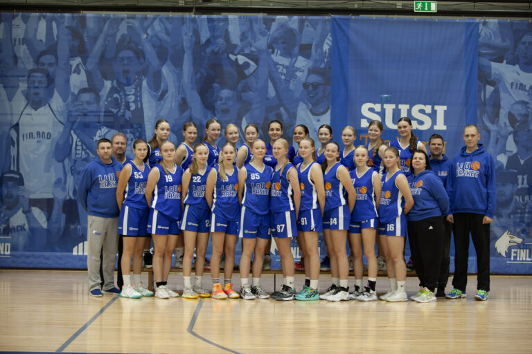 LoU Basketin WU16 joukkue pelaa SM-sarjoissa