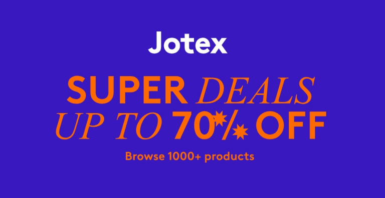 Jotexin Black Week on KÄYNNISSÄ – ale jopa 70%
