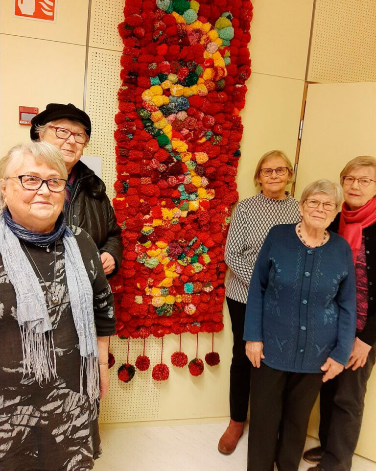 Ajan virta kaunistaa kirjastoa