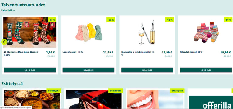 Offerilla – Suomen suurin markkinapaikka