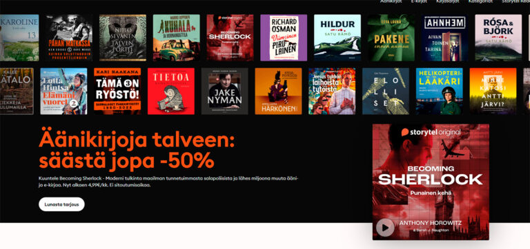 Arkiviihteeksi podcastit ja äänikirjat – kun paikalla ei ole väliä