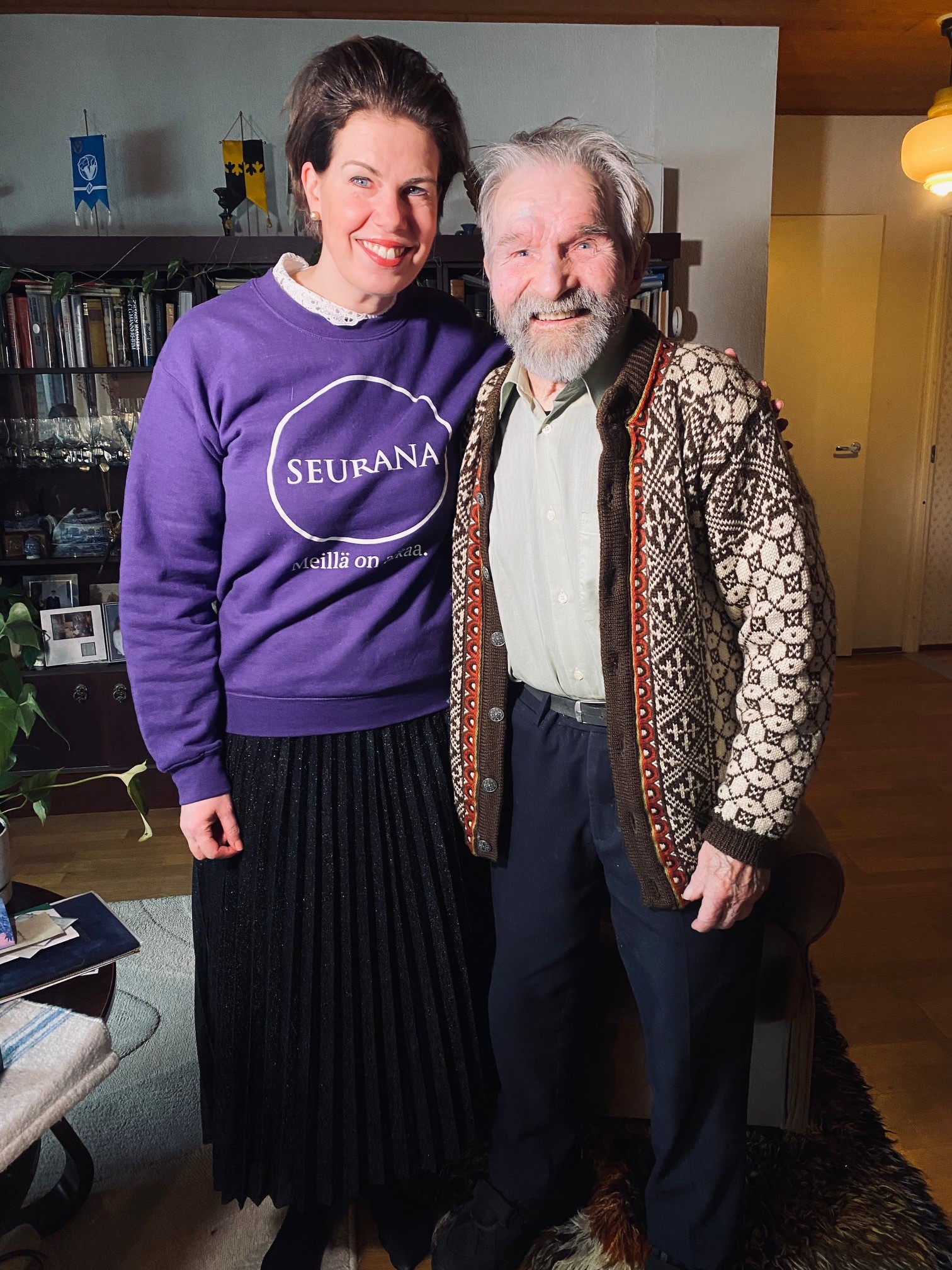 sotaveteraani Hannes Tuovinen