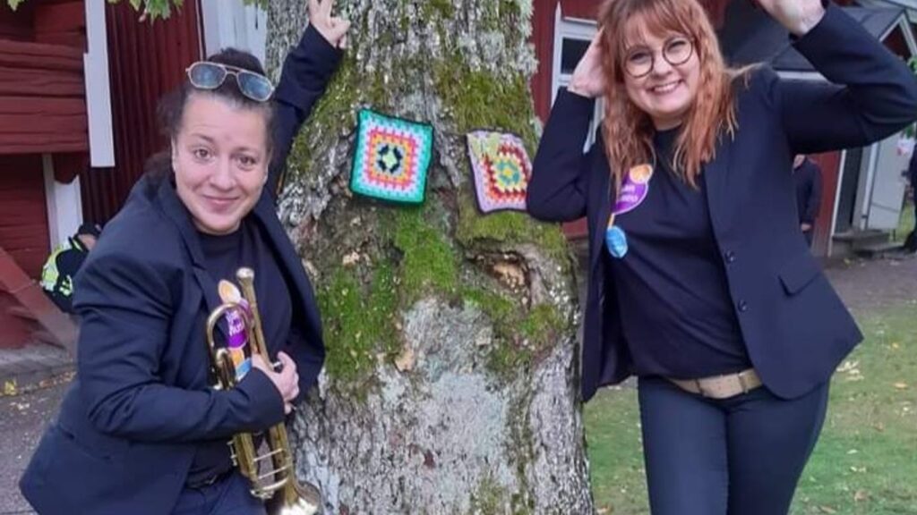 kuvassa Martina Simola ja Minka Heino