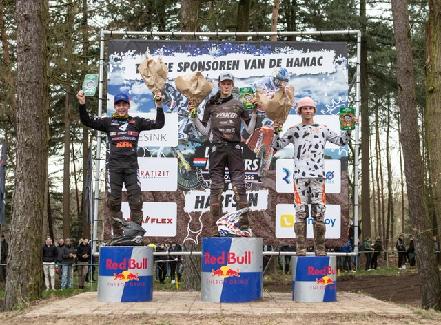 Hindersson voittoon motocrossin Hollannin mestaruussarjassa