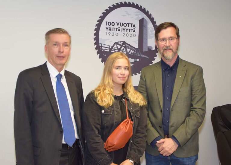 Tuomo Paaso, Ida Törnroos ja Pasi Hotti