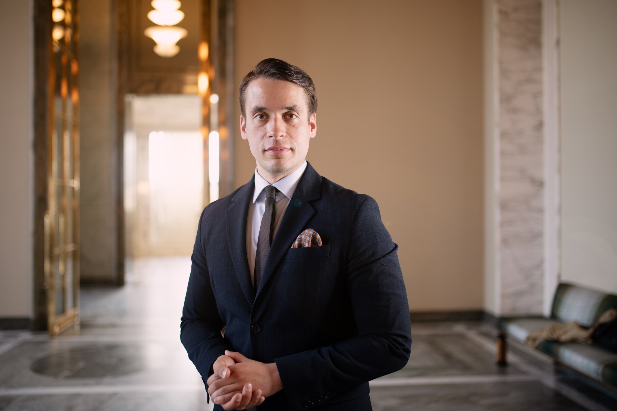 Kansanedustaja Henrik Wickström