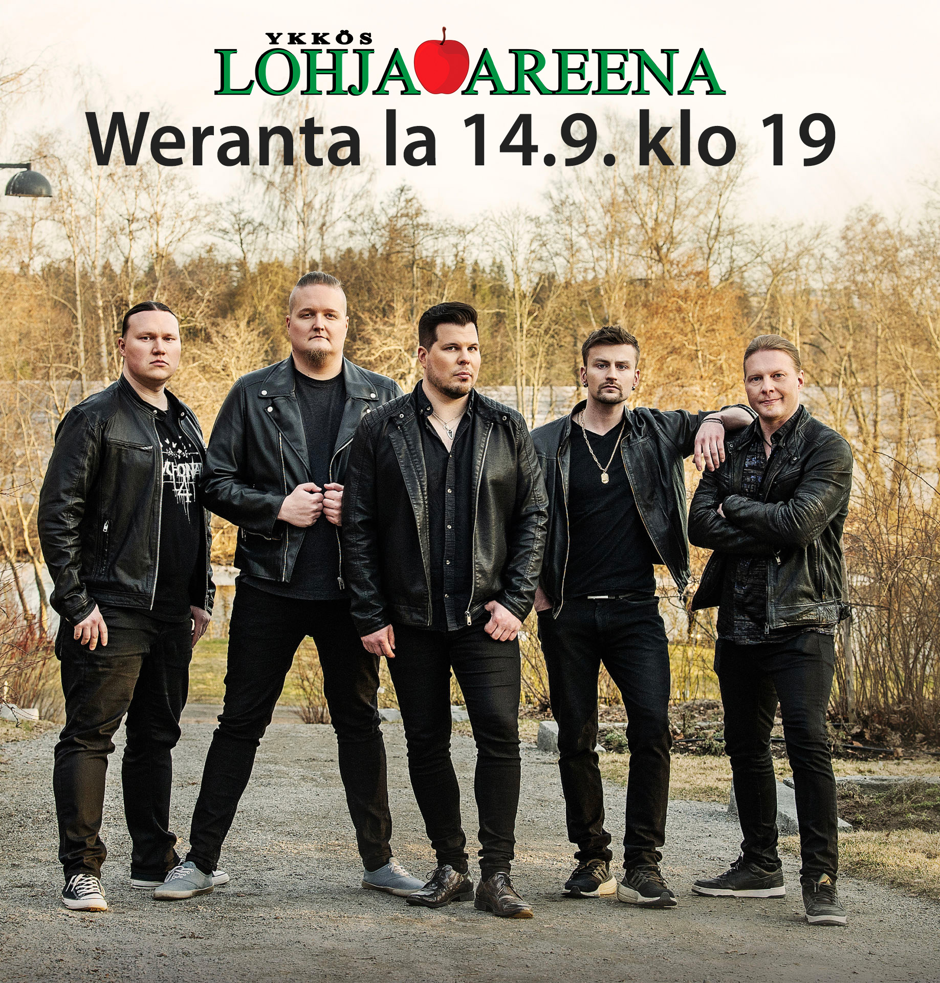 weranta syyskuu Ykkös-Lohja Areena