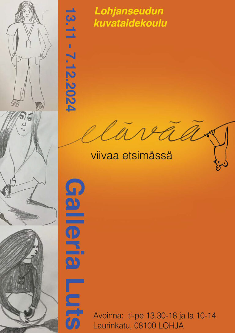 Galleria Luts: Lohjanseudun Kuvataidekoulu liikkeellä