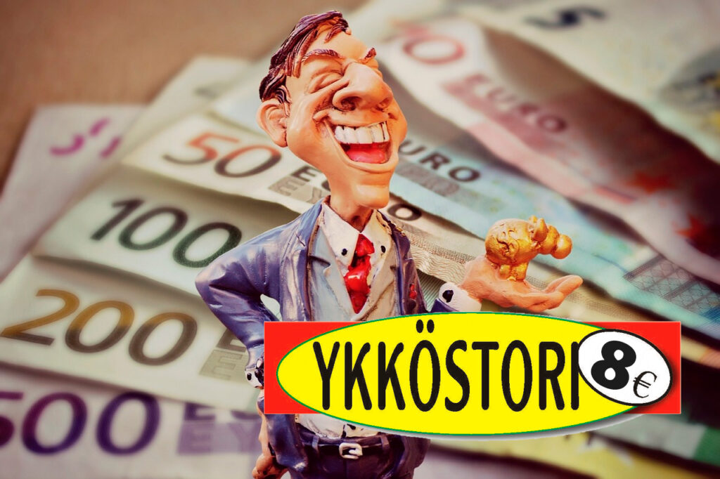 ykköstori ilmoitus 8 euroa