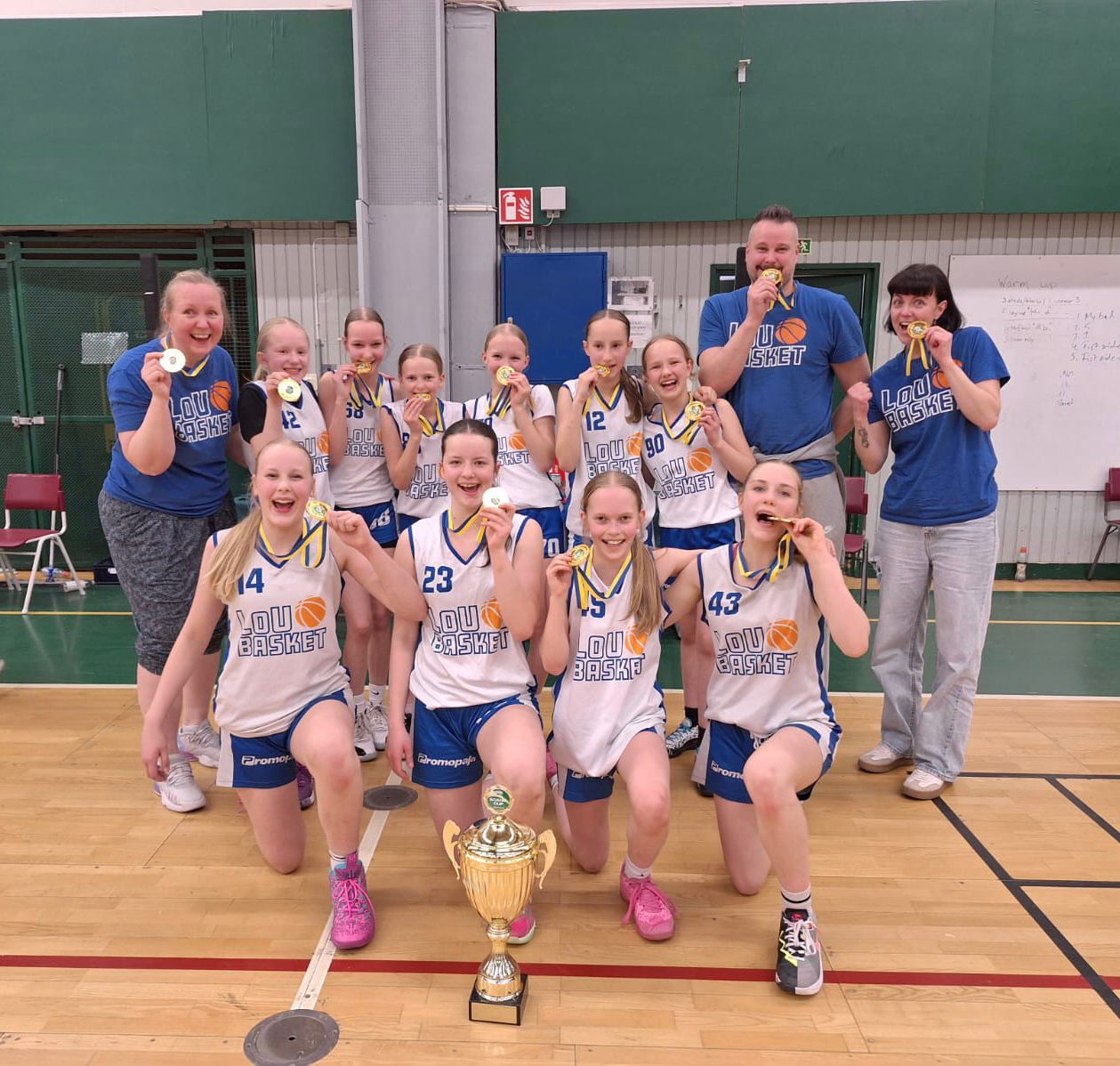 LoU Basketin GU13 tytöt