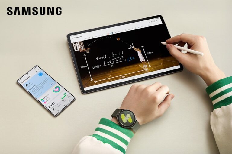 Start school. Stand out: Samsung