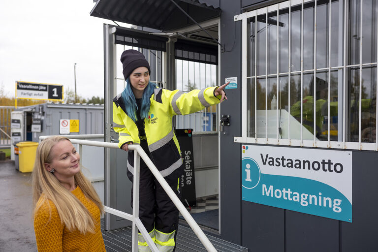 Jätehuolto siirtyy talvikauteen