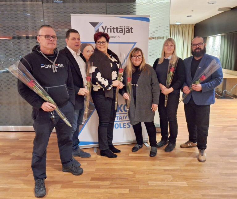 Vuoden Yrittäjä Siuntiossa on Rakennus Nordman Oy