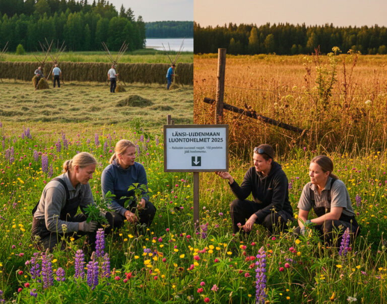 Luontohelmet -hankkeen rahoitus ensi vuodelle supistui rajusti