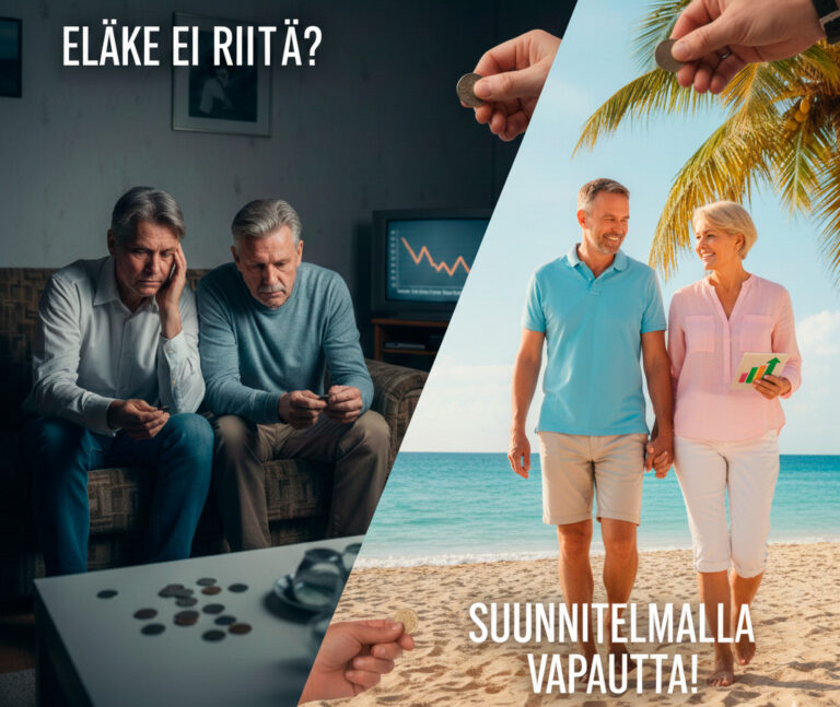 Eläkeunelma kohtaa todellisuuden