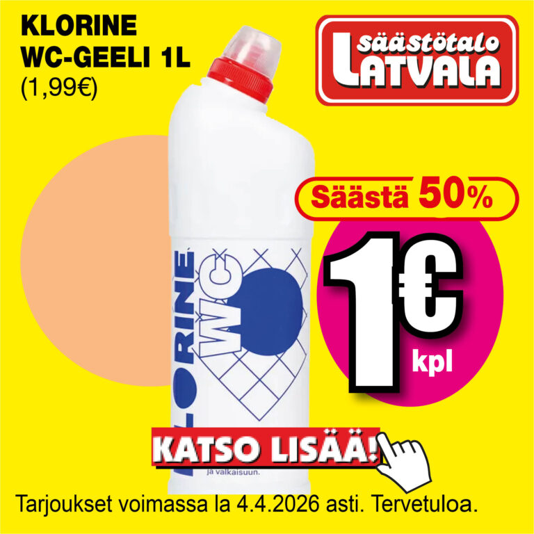 Säästötalo Latvala viikkotarjous