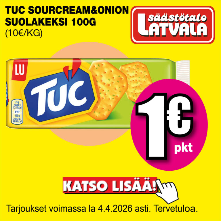 Säästötalo Latvala viikkotarjous