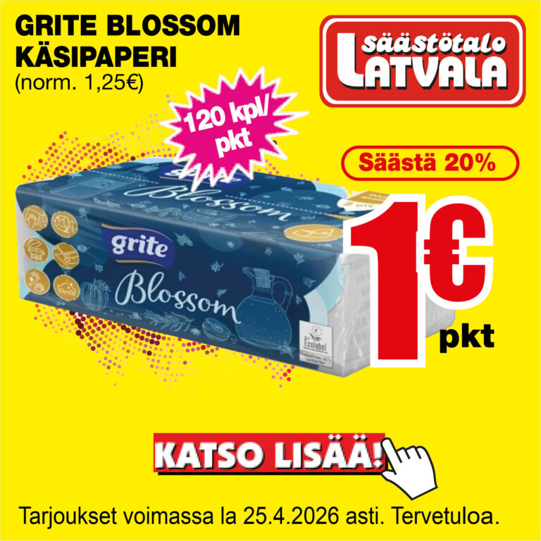 Säästötalo Latvala viikkotarjous