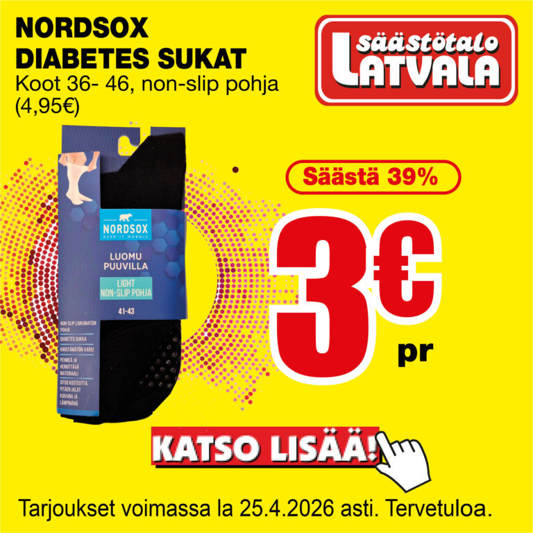 Säästötalo Latvala viikkotarjous