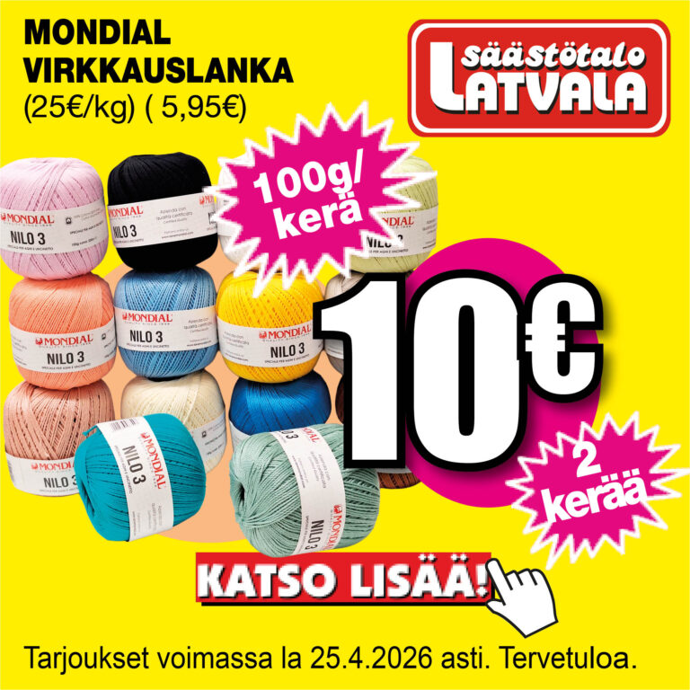 Säästötalo Latvala viikkotarjous