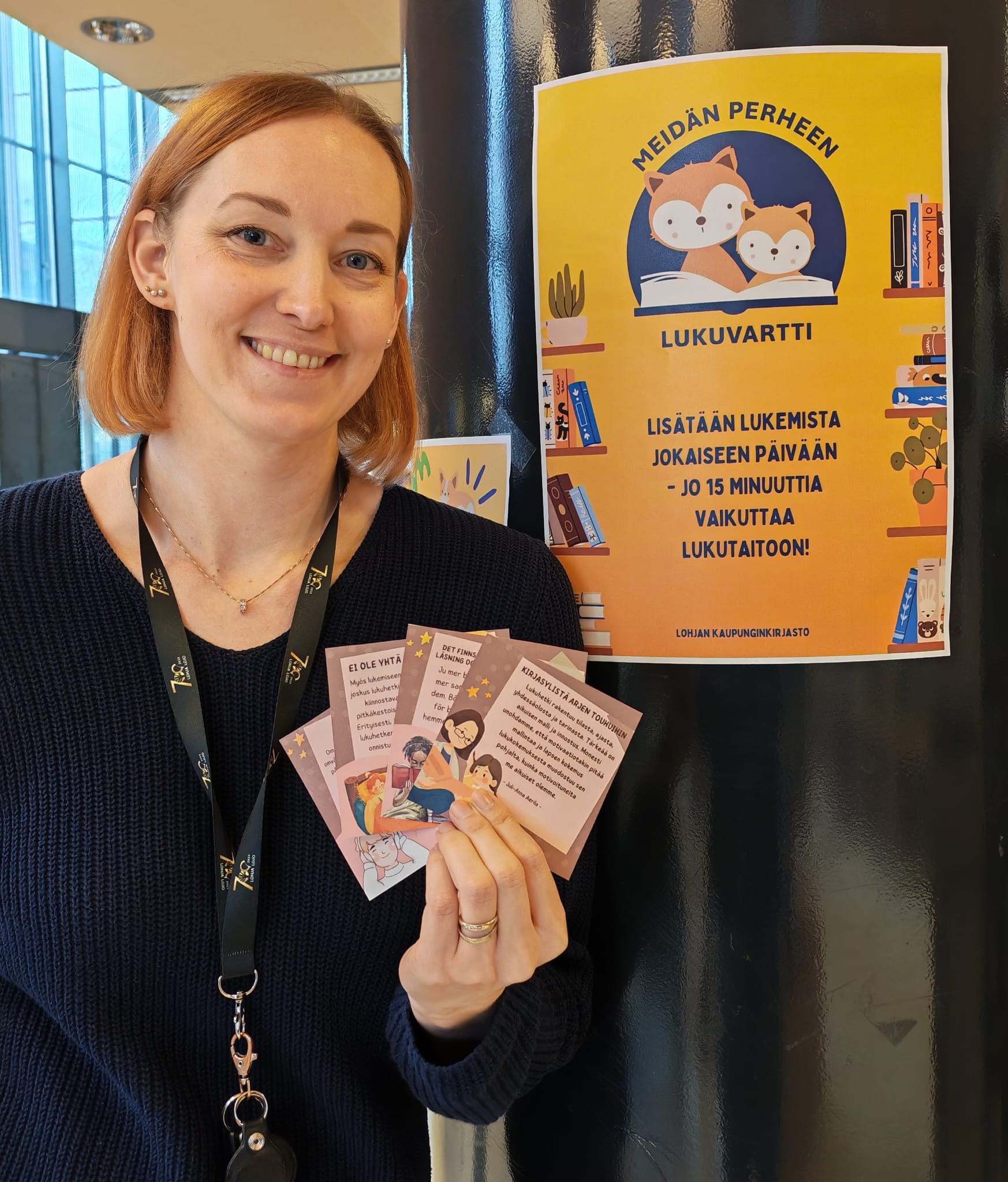 Lukutaito liikkeelle Lohjalla