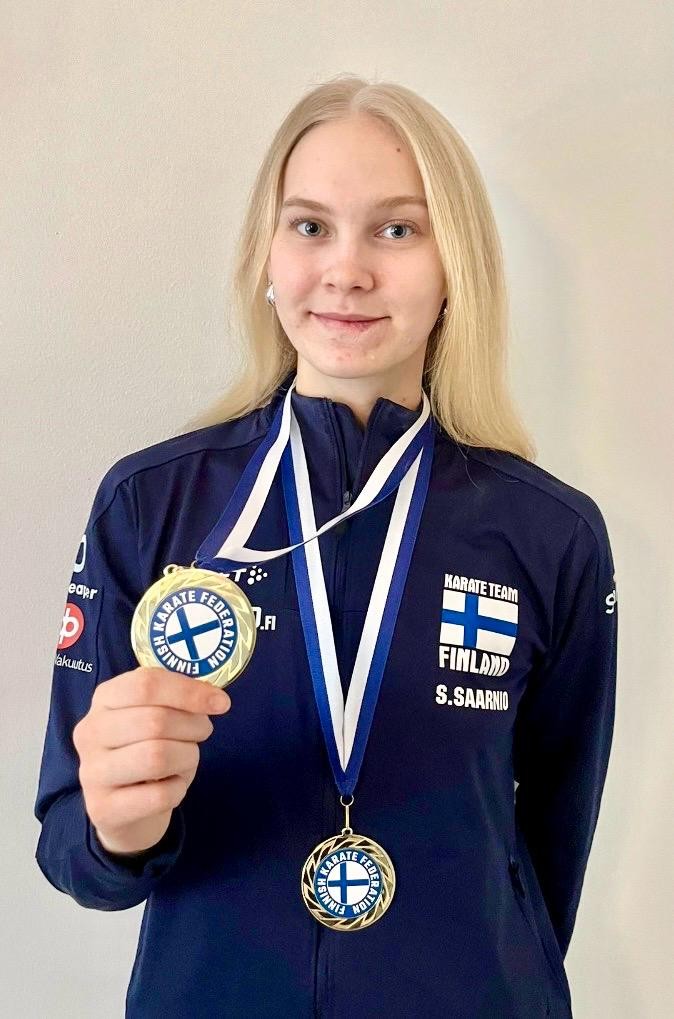 selja saarnio SM kultaa