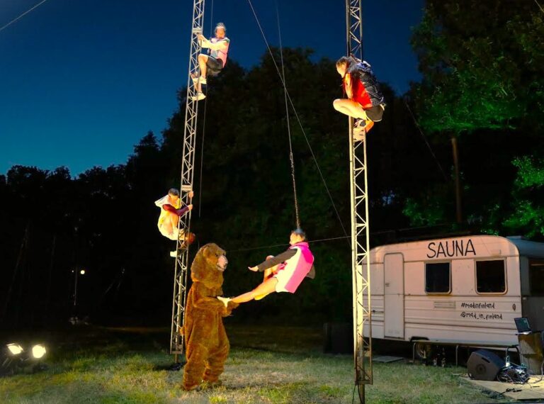 Sirkusfestivaali PusuTöllin myllyllä ja Kino Laikassa 1.-2.8