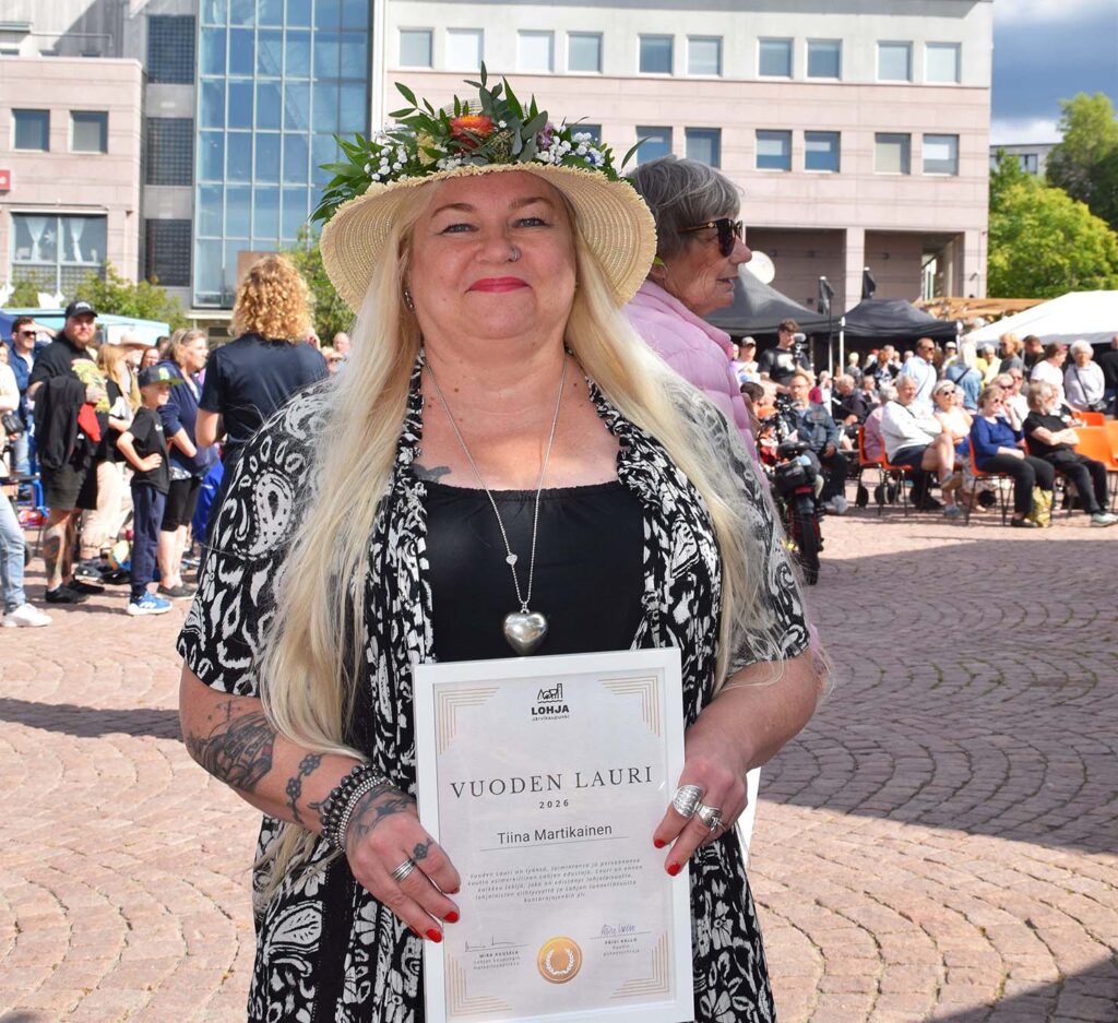 Laurinpäivä 2026 Tiina Martikainen