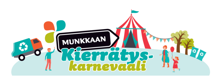 Avoimet ovet Munkkaalla: Kierrätysasiaa karnevaalihengessä