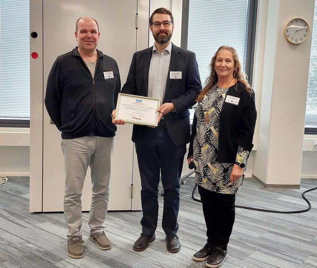 Vuoden 2026 Innovaatiopalkinto Lohjalla KCL:lle